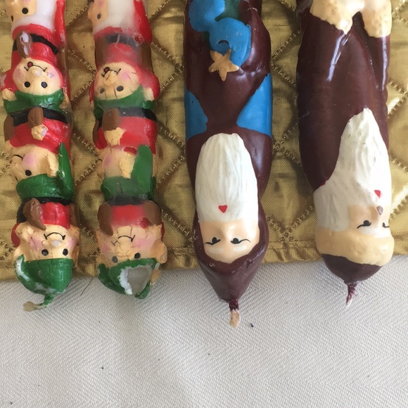 Santa and elf candles - Picture 9 of 11